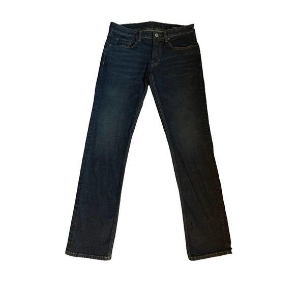Bonobos Jeans Mens 32 x 32.5 Blue Slim Fit Cotton Stretch Dark Wash - Picture 1 of 9